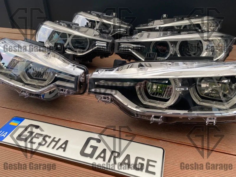Наличие фари фары BMW БМВ 3 F30 F31 з блоками bi xenon full led рест — фото 4