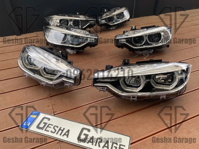 Наличие фари фары BMW БМВ 3 F30 F31 з блоками bi xenon full led рест — фото 7