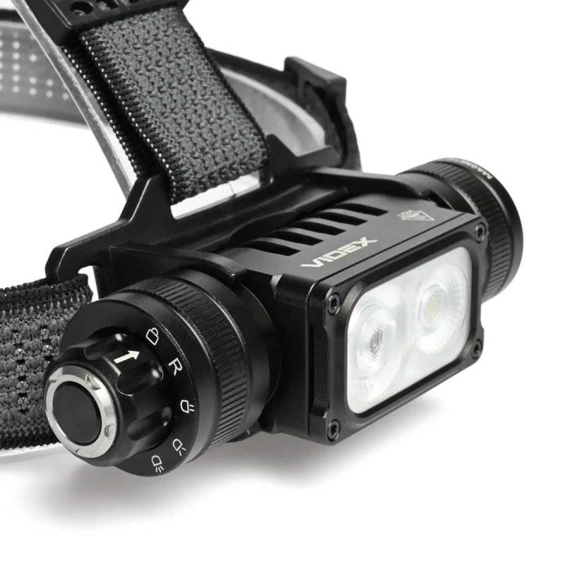 Налобний світлодіодний ліхтарик VIDEX VLF-H066A 2000Lm 5000K — фото 3