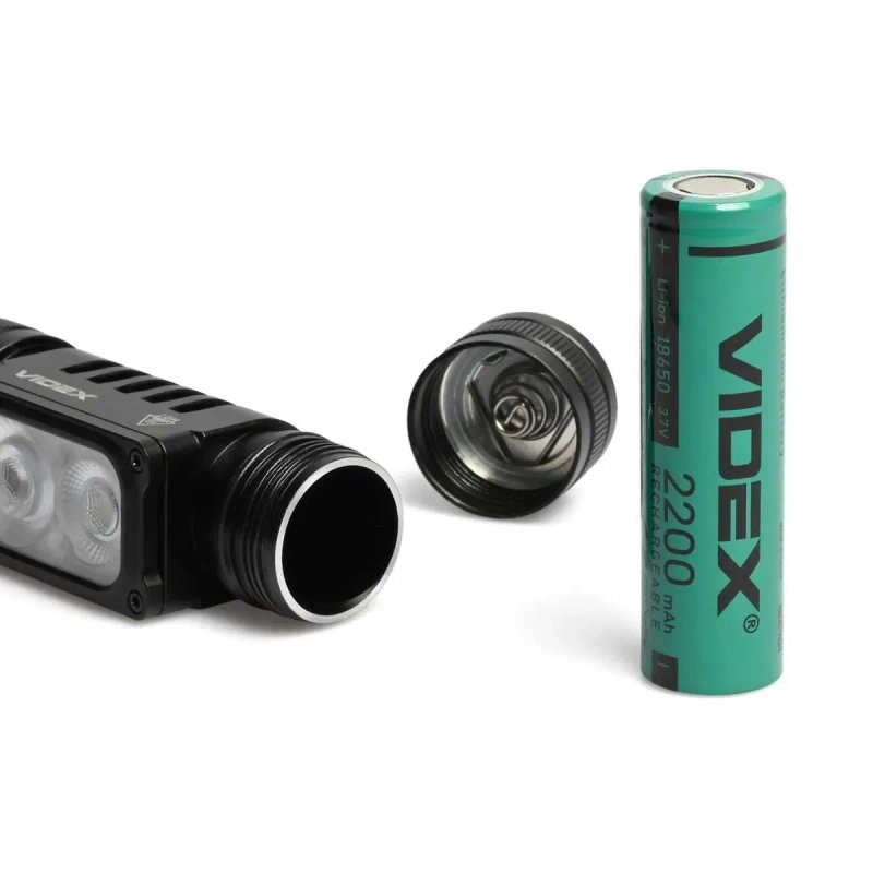 Налобний світлодіодний ліхтарик VIDEX VLF-H066A 2000Lm 5000K — фото 5