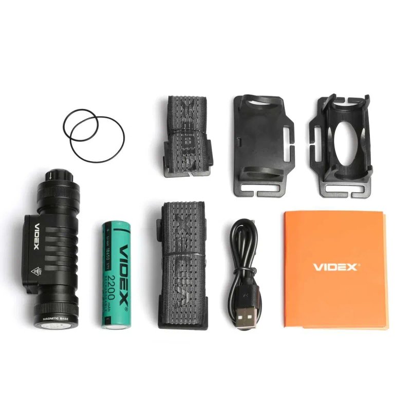 Налобний світлодіодний ліхтарик VIDEX VLF-H066A 2000Lm 5000K — фото 7