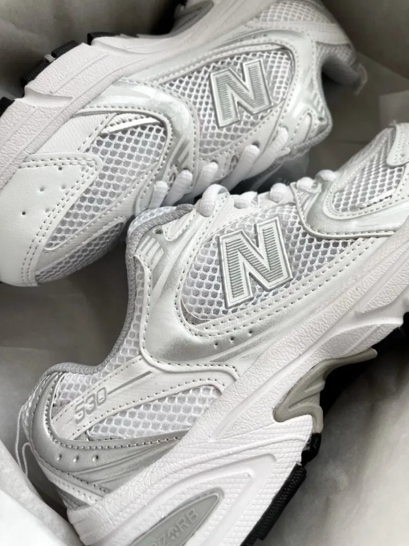 НАЛОЖКА‼️36-45 New Balance 530 Silver White / 1906 2002 air — фото 3
