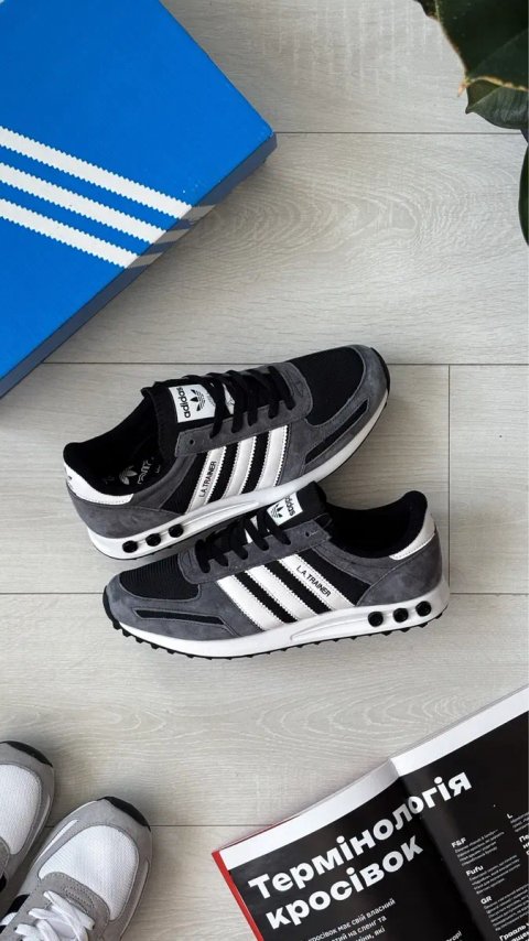 НАЛОЖКА‼️41-45 Adidas LA Trainer Grey / E5 Samba Air