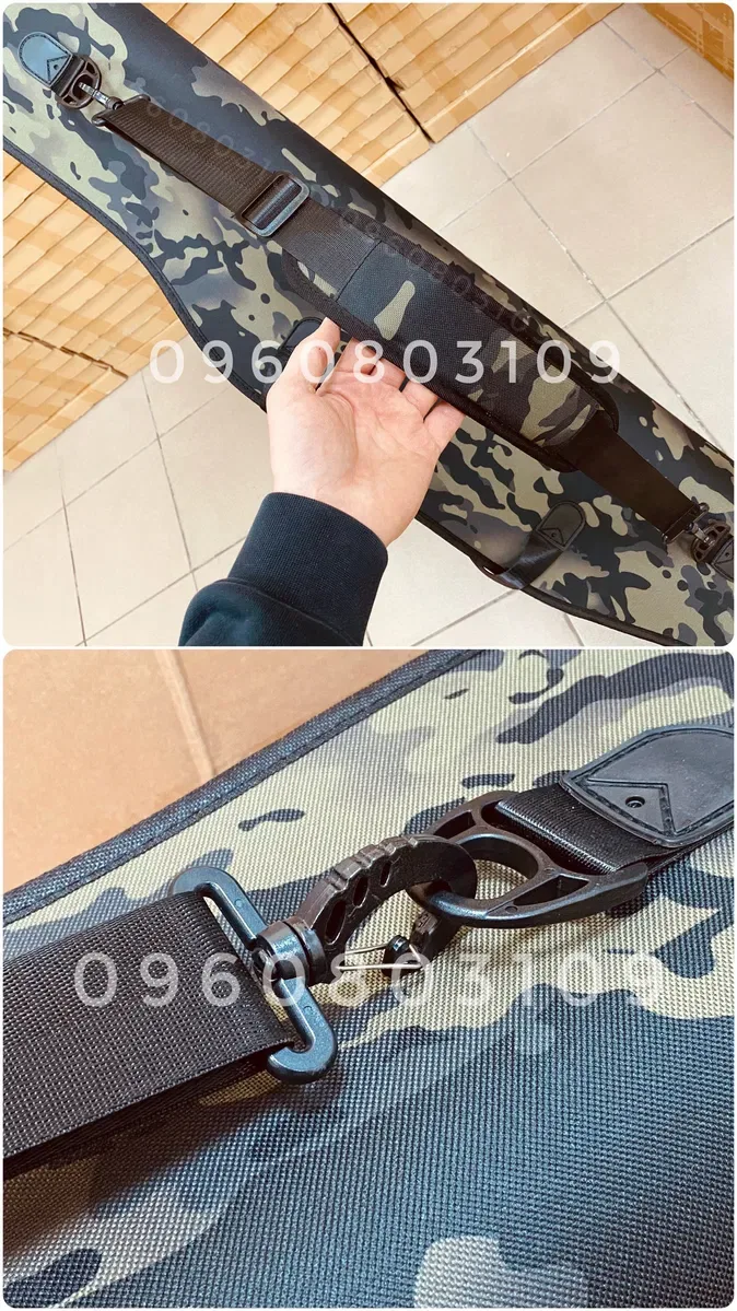 Напівжорсткий чохол-тубус Kaida 135/150 см – захист вудилищ Чехол для — фото 4