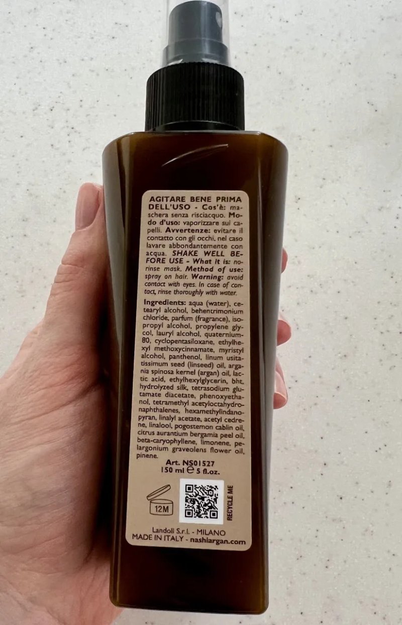 Nashi argan instant увлажняющий спрей для волос 150мл — фото 2