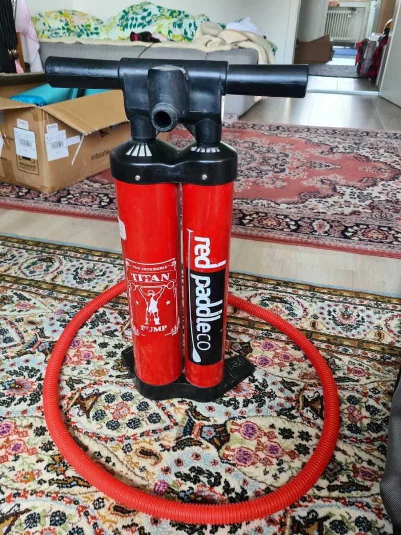Насос для SUP доски Spinera Red Paddle Titan Pump II пумпа САП дошка SUP дошка 2 шари слоя доска надувна Stand Up Paddle board борд SUB SAP надувная — фото 2