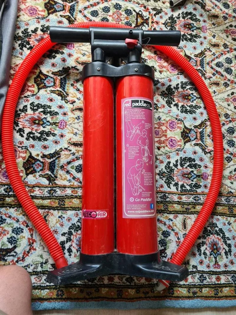 Насос для SUP доски Spinera Red Paddle Titan Pump II пумпа САП дошка SUP дошка 2 шари слоя доска надувна Stand Up Paddle board борд SUB SAP надувная — фото 6