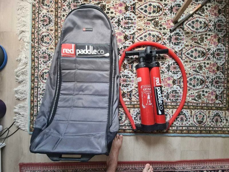 Насос для SUP доски Spinera Red Paddle Titan Pump II пумпа САП дошка SUP дошка 2 шари слоя доска надувна Stand Up Paddle board борд SUB SAP надувная — фото 7