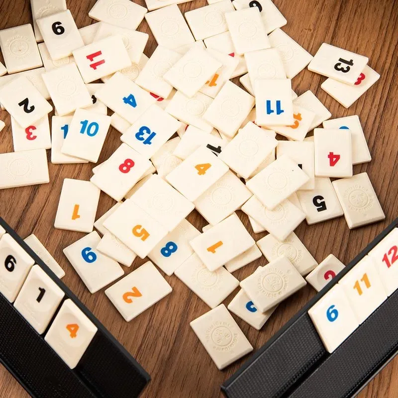 Настільна гра Руммікуб 2-6 (Руммикуб, Rummikub) УКР / РУС — фото 5