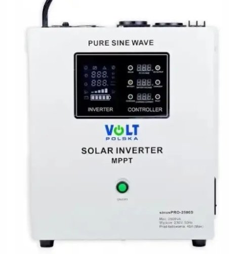 Настінний сонячний інвертор 24V 230V 2500VA/1800W Солнечный инвертор