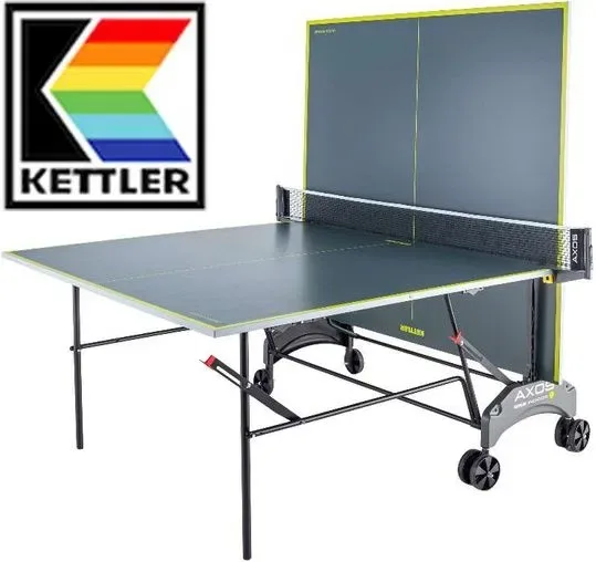 Настольный теннис Все для тенісу. Теннисный стол KETTLER Indoor Тенісний стіл складний на колісній платформі. Тенисный стол  Настільний теніс — фото 4