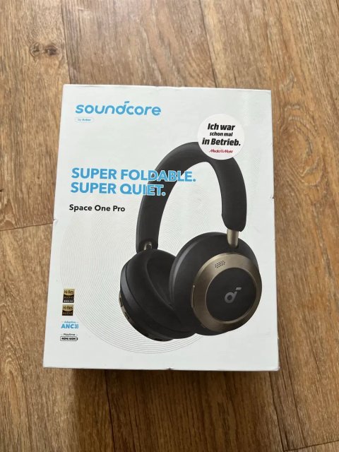 Наушники Anker SoundCore Space One Pro Black Hi-Res Audio LDAC ANC BT5.3 стан 9/10