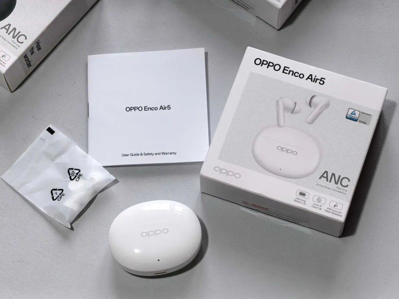 Наушники Oppo Enco Air5 (White; Black) — фото 2