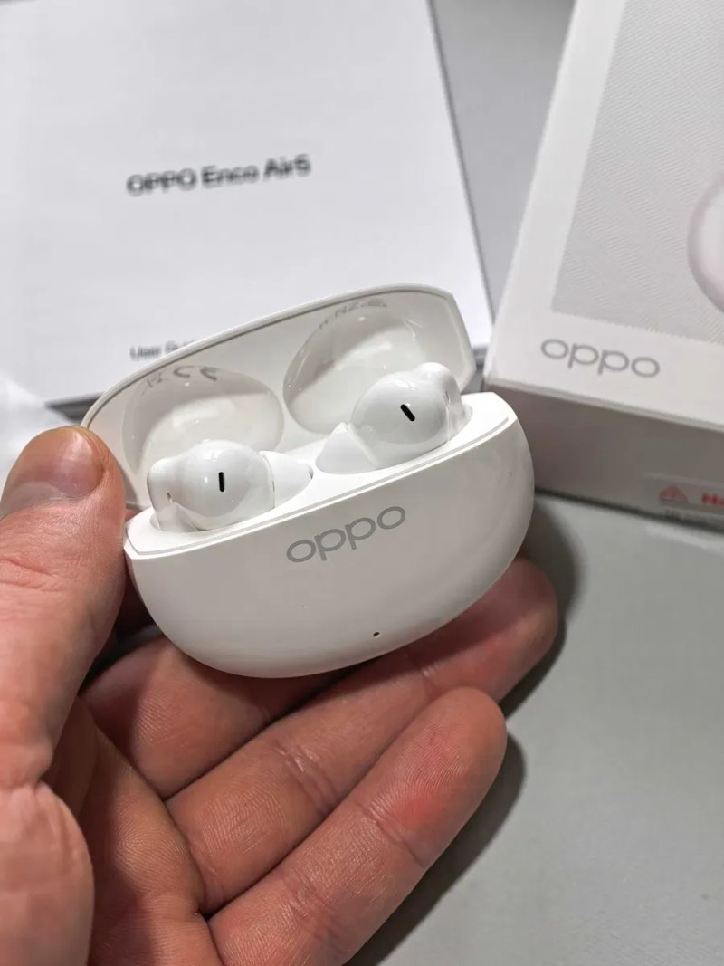 Наушники Oppo Enco Air5 (White; Black) — фото 4