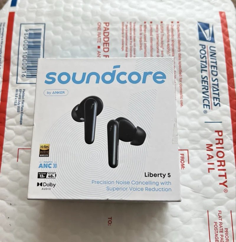 Навушники Anker Soundcore Liberty 5 стан гарний 9/10 — фото 4