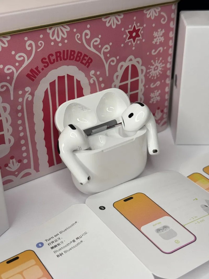 Навушники Apple AirPods 4 (Шумозаглушення, режим прозорості, бездротова зарядка) — фото 2