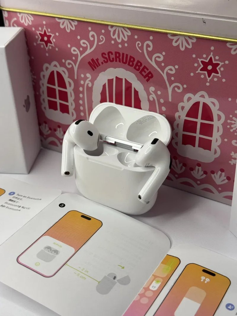 Навушники Apple AirPods 4 (Шумозаглушення, режим прозорості, бездротова зарядка) — фото 3