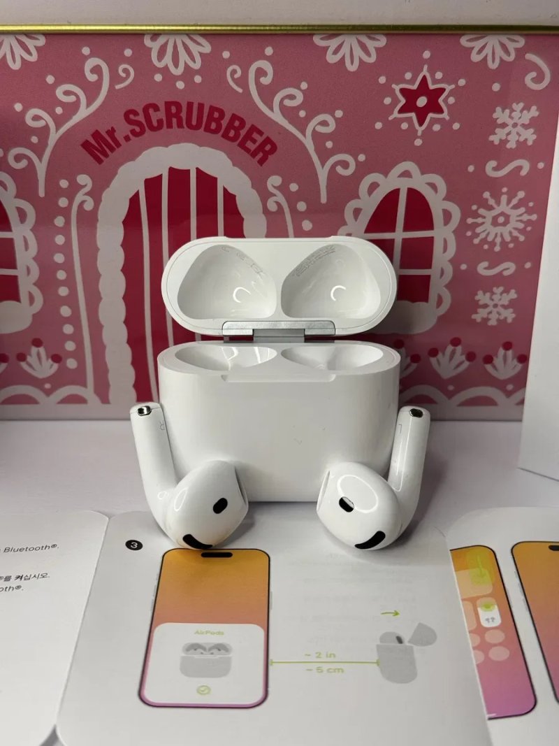 Навушники Apple AirPods 4 (Шумозаглушення, режим прозорості, бездротова зарядка) — фото 5