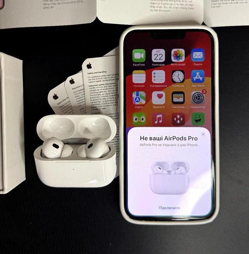 Навушники Apple AirPods Pro 2 Generation — фото 7