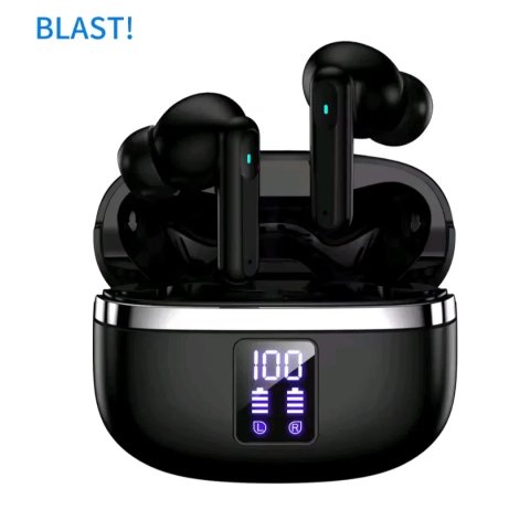 Навушники бездротові Blast T18 Bluetooth 5.3, Новина вакуумні ігрові навушники, игровые наушники