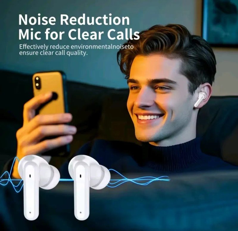 Навушники бездротові Blast T18 Bluetooth 5.3, Новина вакуумні ігрові навушники, игровые наушники — фото 5