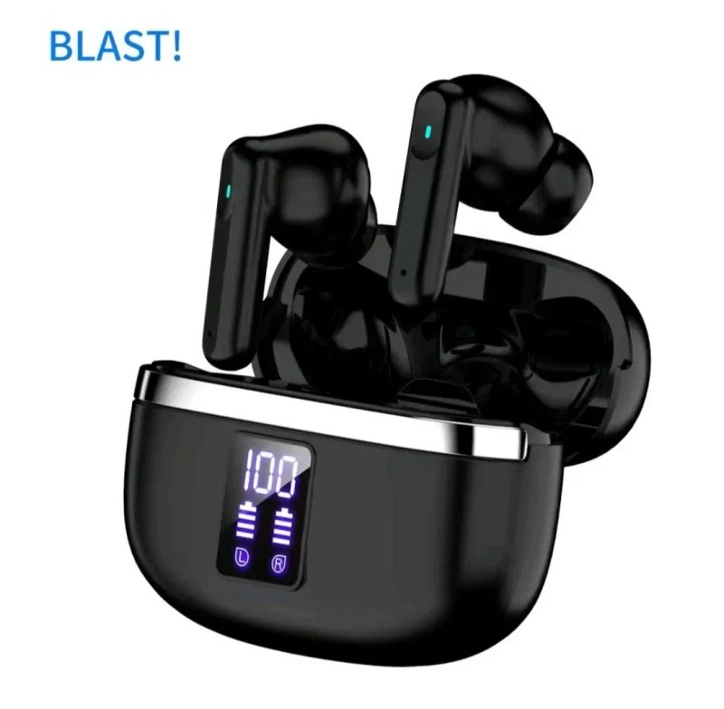 Навушники бездротові Blast T18 Bluetooth 5.3, Новина вакуумні ігрові навушники, игровые наушники — фото 6