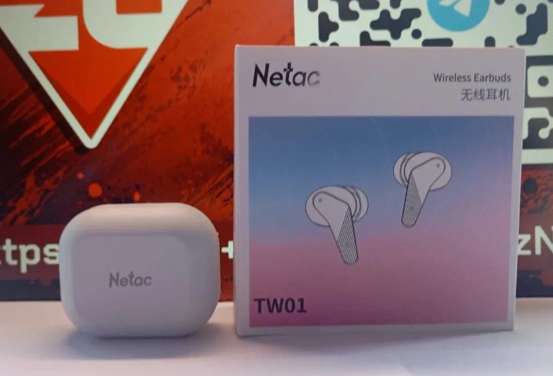 навушники бездротові Netac TW01 / ЄДИНІ В УКРАЇНІ — фото 5