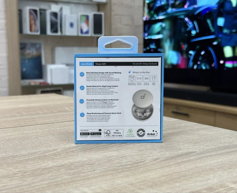Навушники для сну Anker Soundcore Sleep A20 Blocking Sleep Earbuds — фото 2