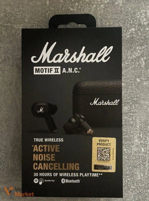 Навушники Marshall Motif II ANC Black