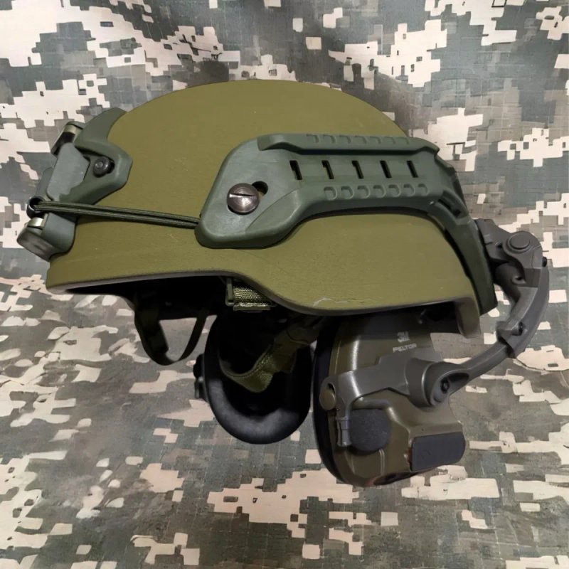Навушники Peltor ComTac XPI + кріплення ТОП якості олива комплект‼️ — фото 3