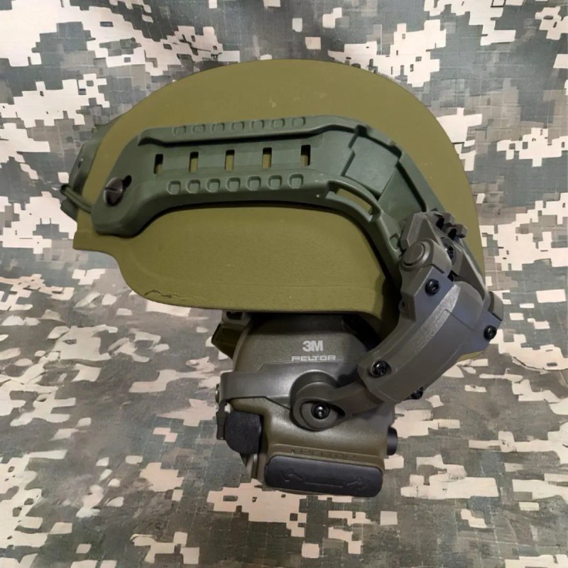 Навушники Peltor ComTac XPI + кріплення ТОП якості олива комплект‼️ — фото 4