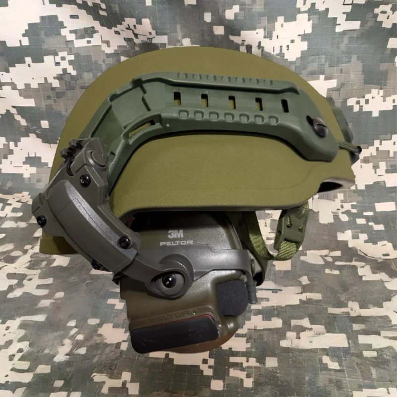 Навушники Peltor ComTac XPI + кріплення ТОП якості олива комплект‼️ — фото 6