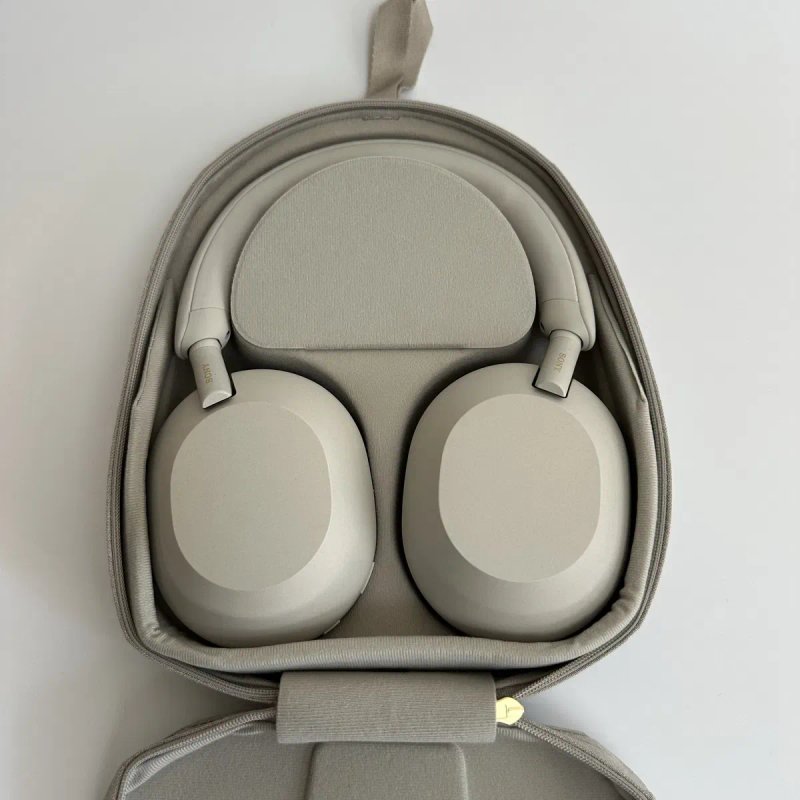 Навушники Sony WH-1000XM5/S стан нових оригінал (White) — фото 2