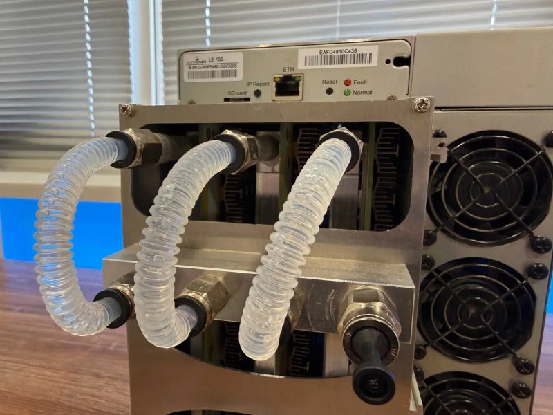 Наявність! Asic Antminer L9 Hydro 16 Gh на водоблоках + Гарантія, асік, майнер — фото 4