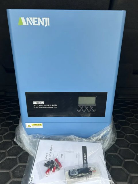 Наявність‼️‼️‼️Гібридний сонячний інвертор Anenji 6.2kW 48V Wi-Fi