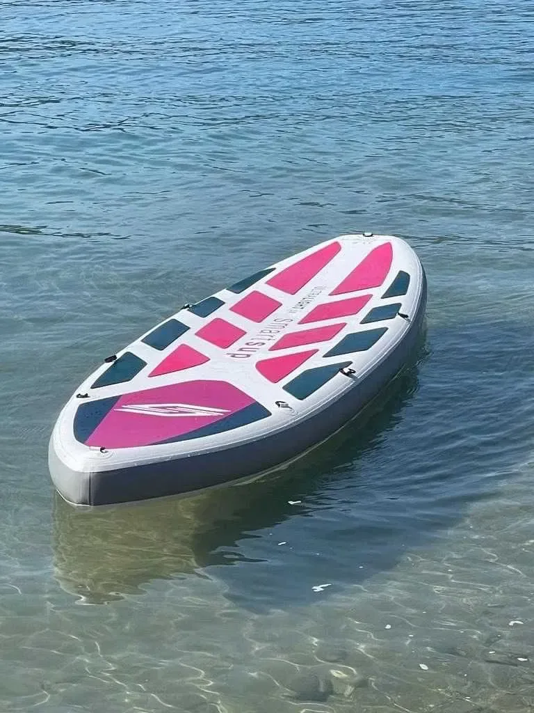 НАЙЛЕГША Сап дошка у світі 5.9кг Smartkat SUP борд board доска Stand Up Paddle каяк байдарка надувна AQUA MARINA MONSTER AQUAMARINA Red Paddle Compact — фото 4
