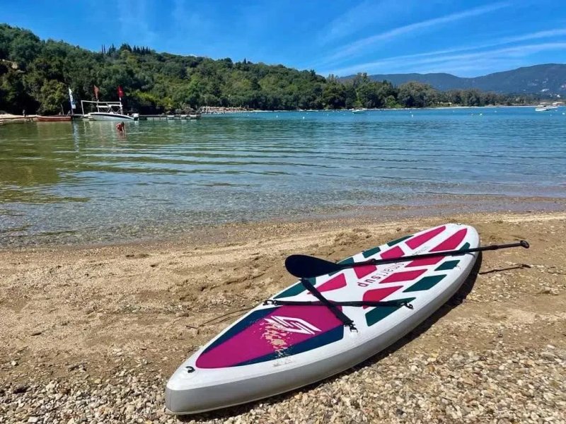 НАЙЛЕГША Сап дошка у світі 5.9кг Smartkat SUP борд board доска Stand Up Paddle каяк байдарка надувна AQUA MARINA MONSTER AQUAMARINA Red Paddle Compact — фото 5
