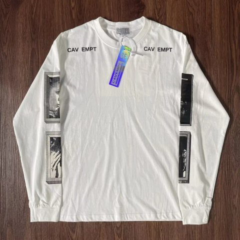 ‼️Найвища якість‼️Лонгслів Cav Empt | Ідеальне виконання графіки та деталей (C.E.)