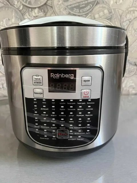 НЕМЕЦКАЯ Мультиварка Rainberg RB-6209 1800 Вт с 45 программами на 6 л