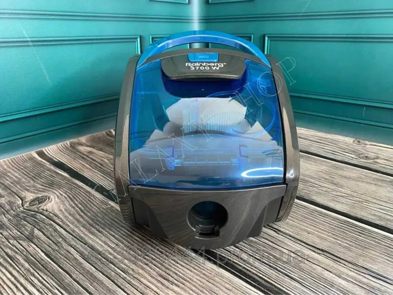 НЕМЕЦКИЙ Мощный пылесос Rainberg 652b 3700W |Контейнерный 2.5л |Циклон — фото 3