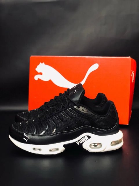 Непромокаемые мужские кросовки пума на осень / демисезонные красовки puma / амортизированая подошва / кросовки пума черные деми