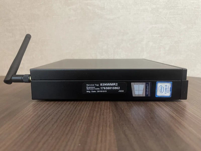 Неттоп - Мини ПК Dell 3060 Wi-Fi • i5-8500T • 8ГБ DDR4 • 128ГБ — фото 5