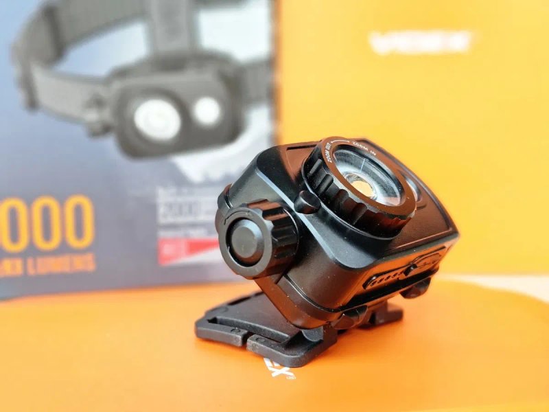 NEW! 1000Lm VIDEX VLF-H047Z, відекс налобний акумуляторний ліхтарик з червоним світлом. Легкий і надійний з гарнтією, для військових, рибалок, походів — фото 5