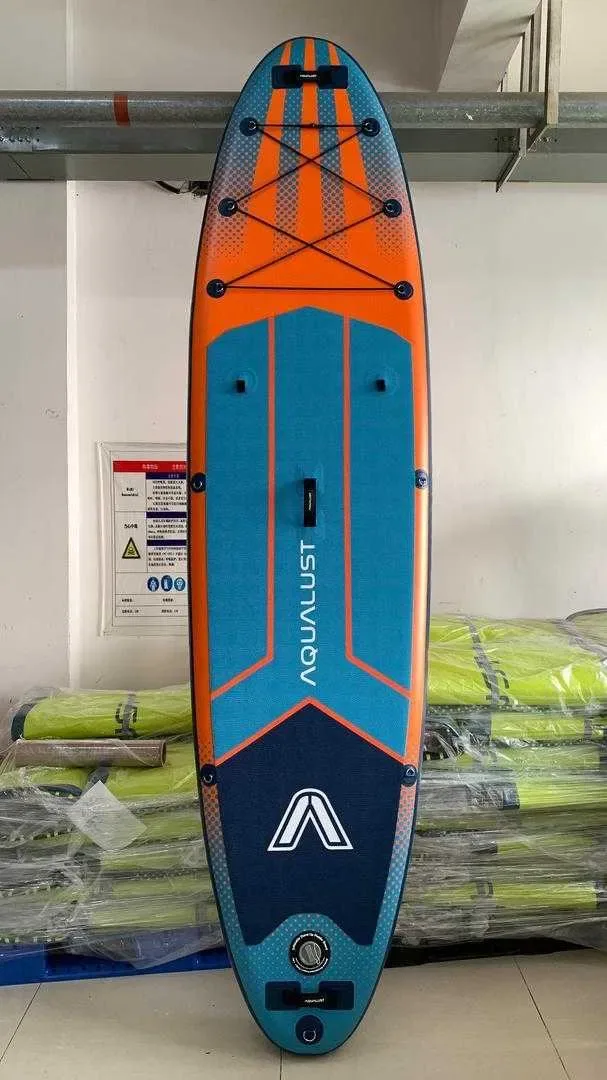 NEW AQUALUST SUP дошка САП доска 320/365см 2 ШАРИ борд board НОВА SUP дошка 2 шари слоя доска надувна Stand Up Paddle board борд SUB SAP надувная — фото 3