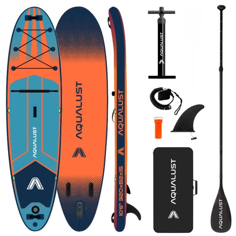 NEW AQUALUST SUP дошка САП доска 320/365см 2 ШАРИ борд board НОВА SUP дошка 2 шари слоя доска надувна Stand Up Paddle board борд SUB SAP надувная — фото 8