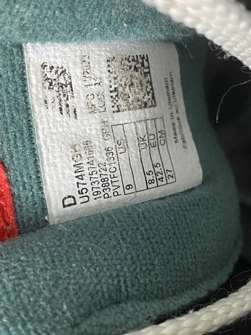 New Balance 574 класичні кросівки оригінальні кроси стильні 42.5р нюбіки — фото 6