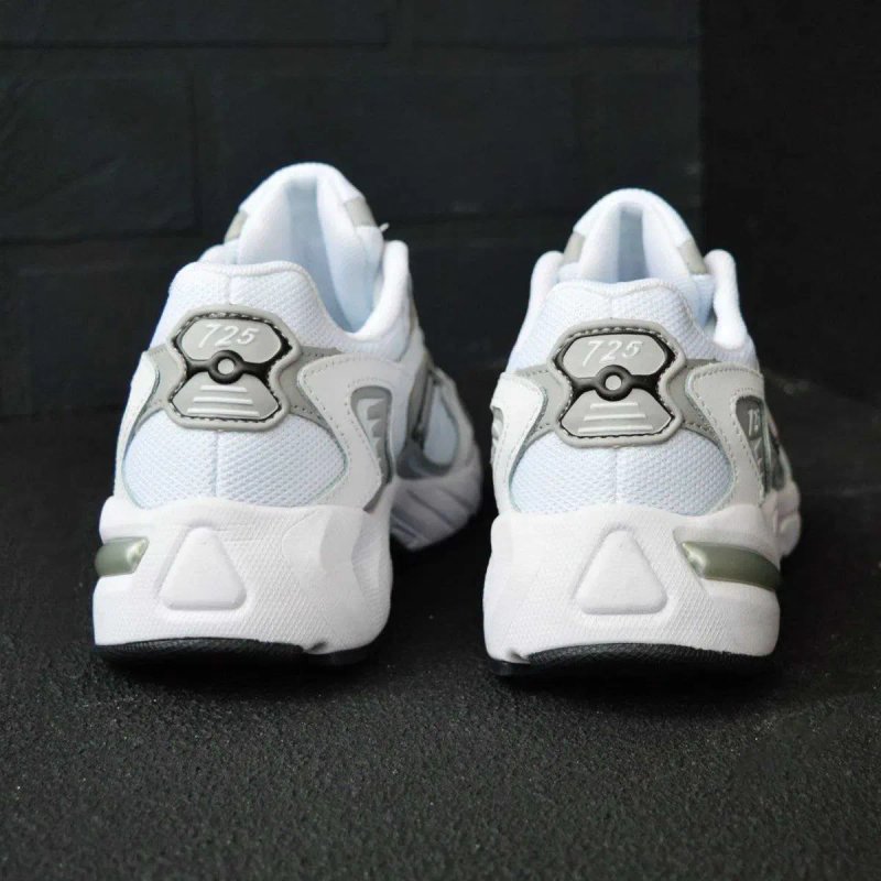New Balance 725 White Gray жіночі кросівки білі з сірим розмір 37–41 кроссовки нью беленс — фото 3