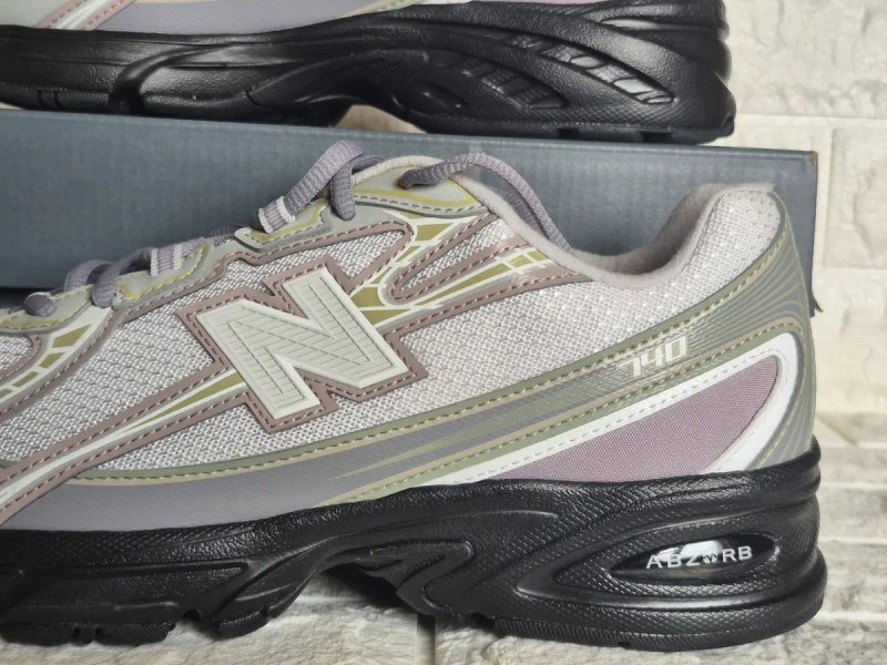 New Balance 740 "Grey Grey" | 43 EU (27, 5см) | Оригінал — фото 6