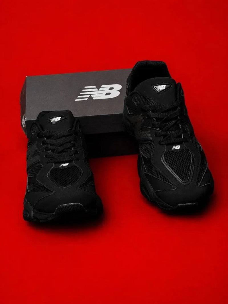 New Balance 9060 Black Кросовки Нюьбеланс большие размеры New Balance черные мужские  Много размеров Кожаные мужские кроссовки е коасовки нюбеланс — фото 8