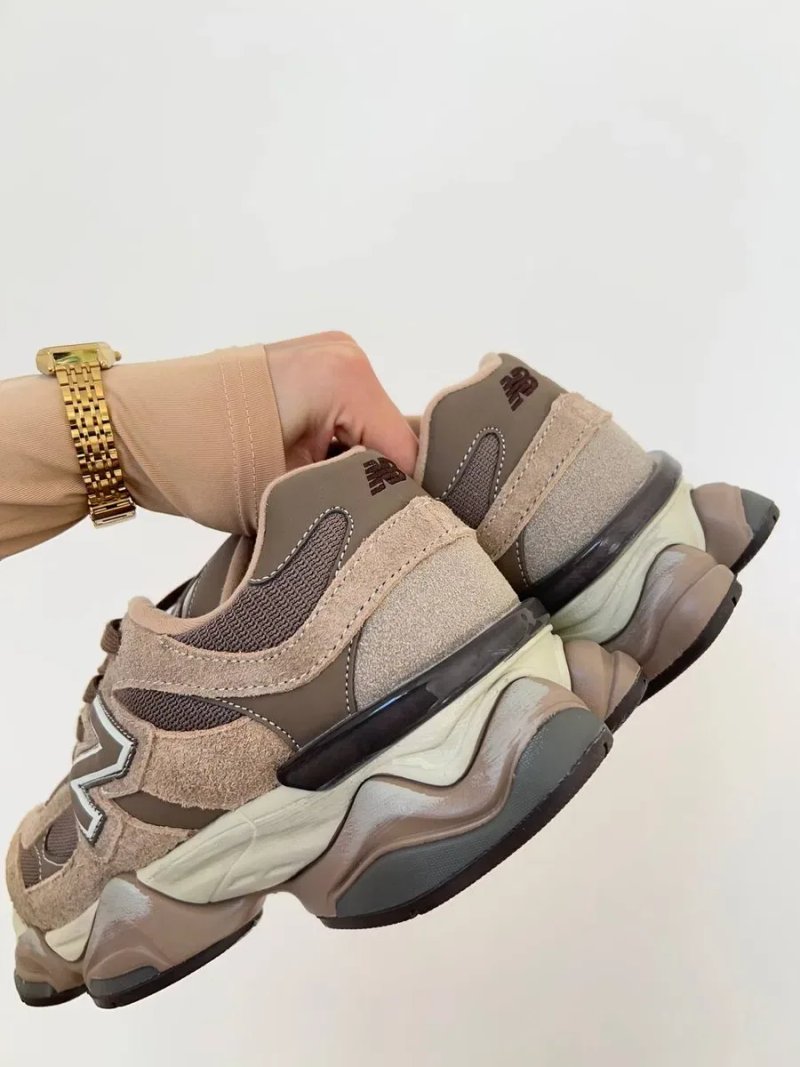New Balance 9060 Brown Кросівки Нью Беланс Коричневі Взуття Кроссовки — фото 4